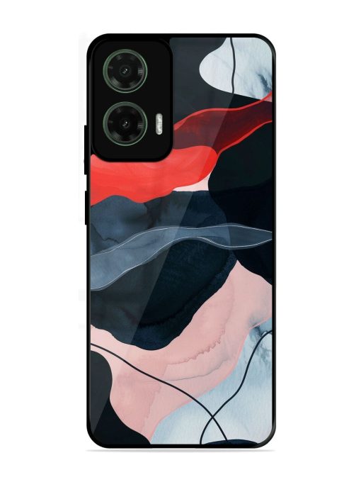 Dark Currents Glossy Soft Edge Case for Motorola Moto G35 (5G)