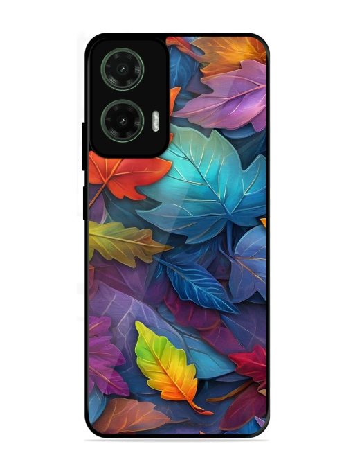 Autumn'S Embrace Glossy Soft Edge Case for Motorola Moto G35 (5G)