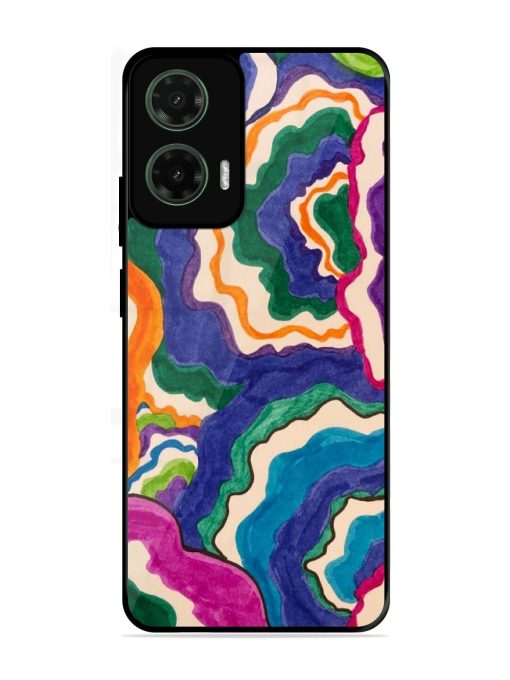 Wavy Wonder Glossy Soft Edge Case for Motorola Moto G35 (5G)