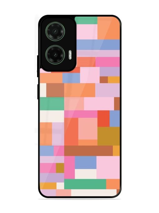 Colorful Chaos Glossy Soft Edge Case for Motorola Moto G35 (5G)