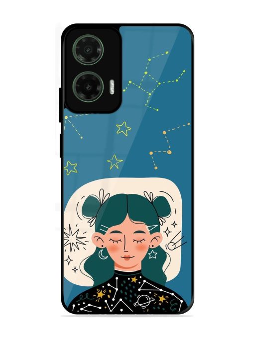 Cosmic Daydreamer Glossy Soft Edge Case for Motorola Moto G35 (5G)