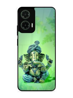 Ganesha, The Remover Of Obstacles Glossy Soft Edge Case for Motorola Moto G35 (5G)
