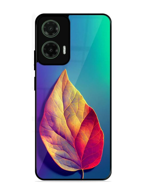 Autumn'S Embrace Glossy Soft Edge Case for Motorola Moto G35 (5G)