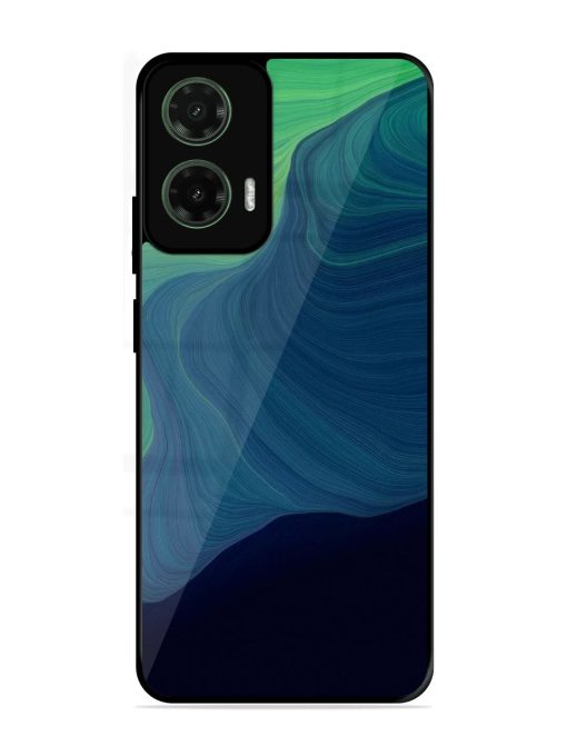 Oceanic Dreams Glossy Soft Edge Case for Motorola Moto G35 (5G)