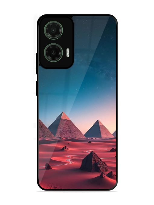 Ancient Wonders Sky Glossy Soft Edge Case for Motorola Moto G35 (5G)