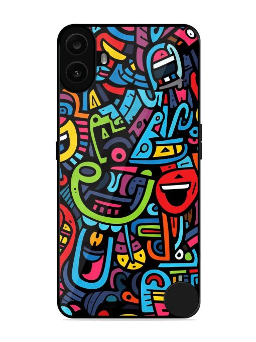 Doodlephoria Glossy Soft Edge Case for Nothing CMF Phone 1