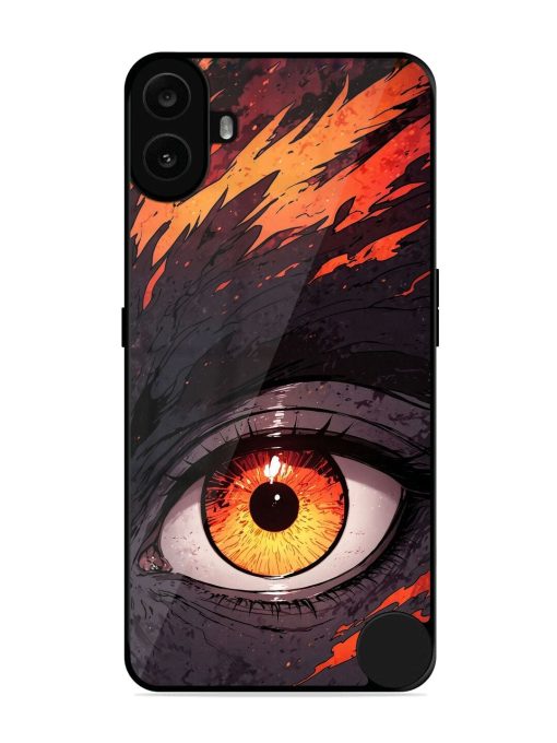 Inferno Gaze Glossy Soft Edge Case for Nothing CMF Phone 1