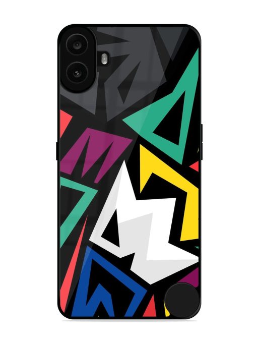 Chaotic Geometry Glossy Soft Edge Case for Nothing CMF Phone 1