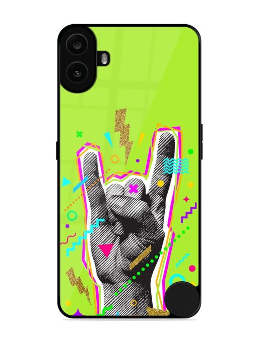 Neon Rock Glossy Soft Edge Case for Nothing CMF Phone 1