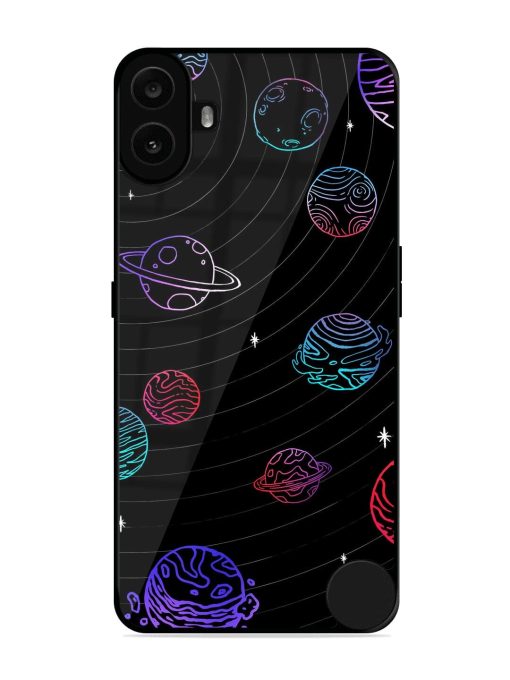 Cosmic Ballet Glossy Soft Edge Case for Nothing CMF Phone 1