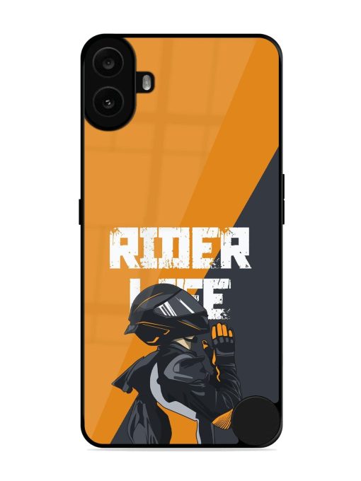 Ride Never Ends Glossy Soft Edge Case for Nothing CMF Phone 1