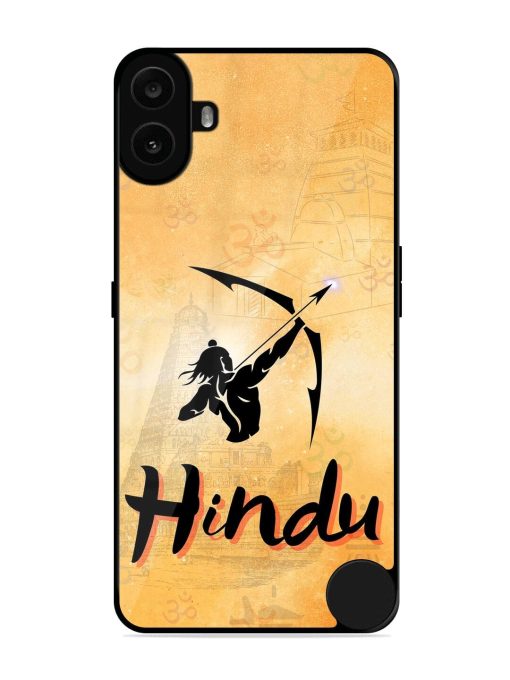 Hindu Glossy Soft Edge Case for Nothing CMF Phone 1