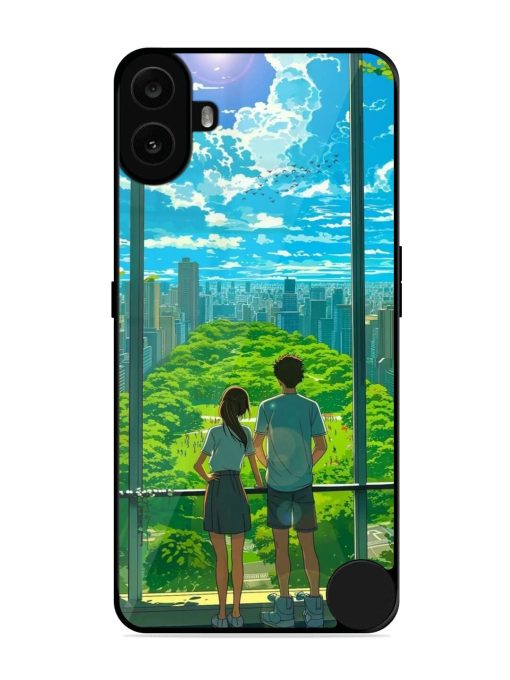 Cyberpunk Dreamscape Glossy Soft Edge Case for Nothing CMF Phone 1