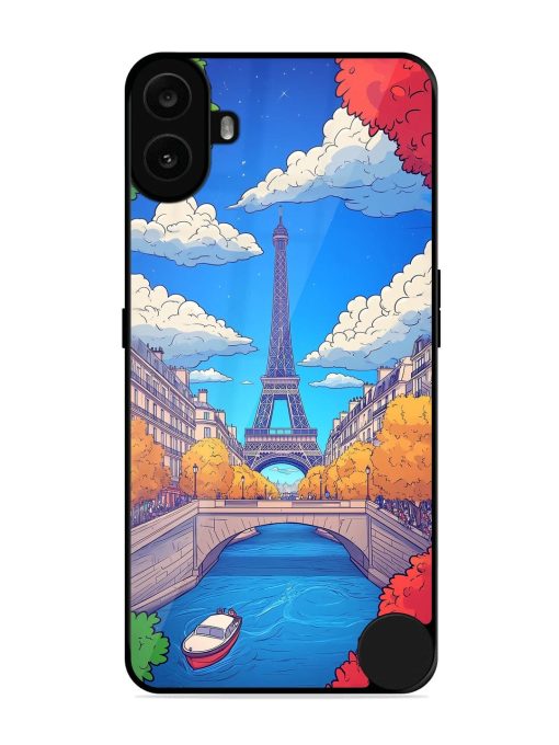 Parisian Panorama Glossy Soft Edge Case for Nothing CMF Phone 1