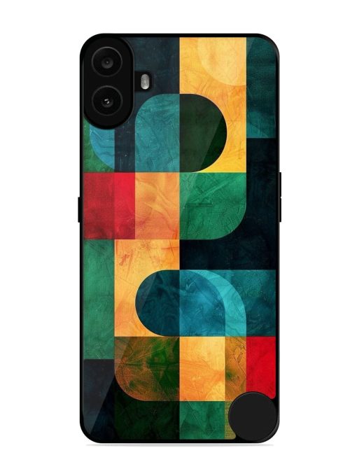 Geometric Harmony Glossy Soft Edge Case for Nothing CMF Phone 1