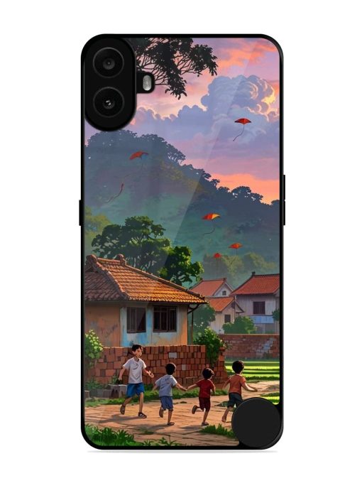 Sunset Play Glossy Soft Edge Case for Nothing CMF Phone 1