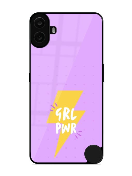 Girl Power Spark Glossy Soft Edge Case for Nothing CMF Phone 1