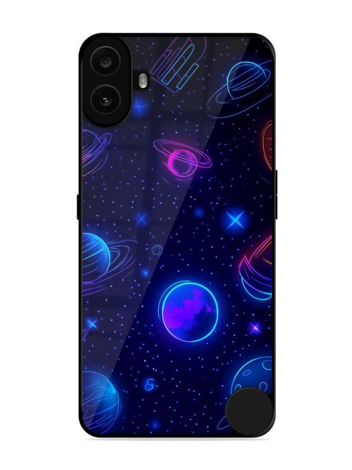 Neon Cosmos Glossy Soft Edge Case for Nothing CMF Phone 1