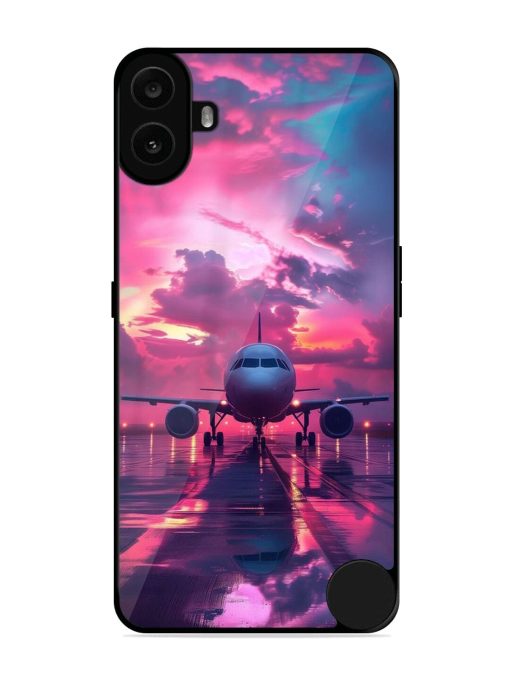 Neon Runway Glossy Soft Edge Case for Nothing CMF Phone 1