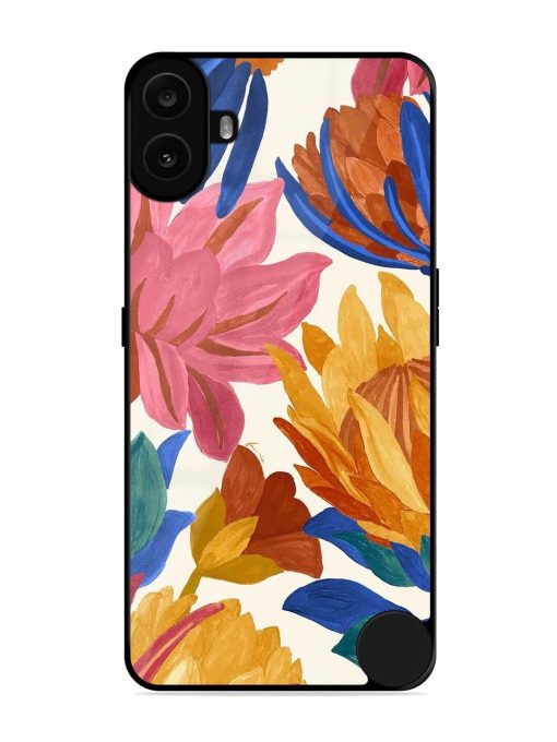 Blooming Tapestry Glossy Soft Edge Case for Nothing CMF Phone 1