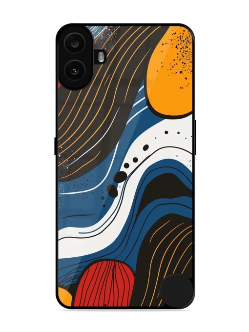 Abstract Expression Glossy Soft Edge Case for Nothing CMF Phone 1