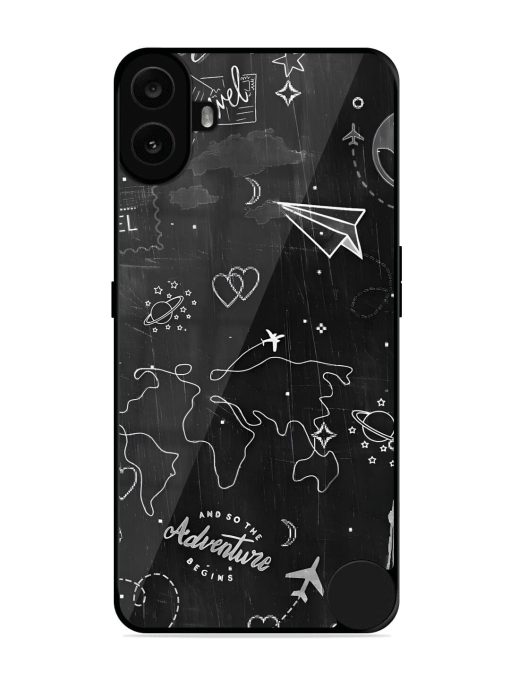 Wanderlust Sketchbook Glossy Soft Edge Case for Nothing CMF Phone 1