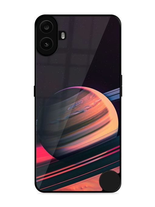 Neon Saturn Glossy Soft Edge Case for Nothing CMF Phone 1