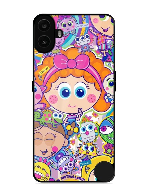 Distroller Friends Glossy Soft Edge Case for Nothing CMF Phone 1