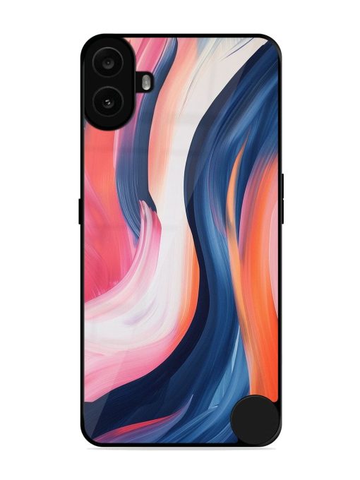 Whirling Hues Glossy Soft Edge Case for Nothing CMF Phone 1