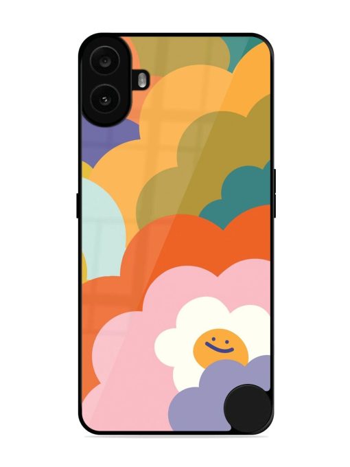 Happy Flower Power Glossy Soft Edge Case for Nothing CMF Phone 1