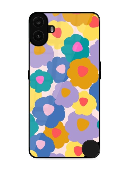 Flower Power Glossy Soft Edge Case for Nothing CMF Phone 1