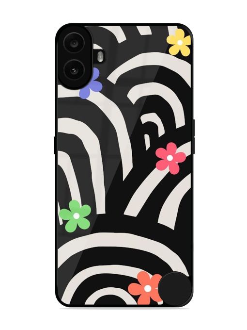 Rainbow Arcs Glossy Soft Edge Case for Nothing CMF Phone 1