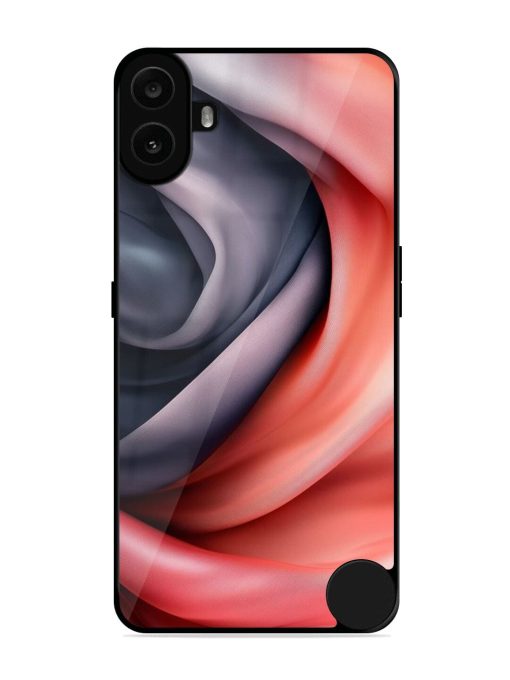 Swirling Silk Glossy Soft Edge Case for Nothing CMF Phone 1