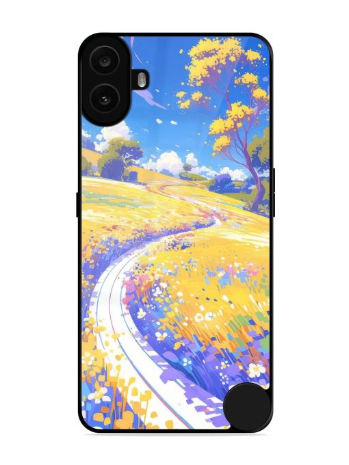 Vibrant Spring Meadow Glossy Soft Edge Case for Nothing CMF Phone 1