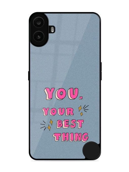 Self-Love Sparkles Glossy Soft Edge Case for Nothing CMF Phone 1