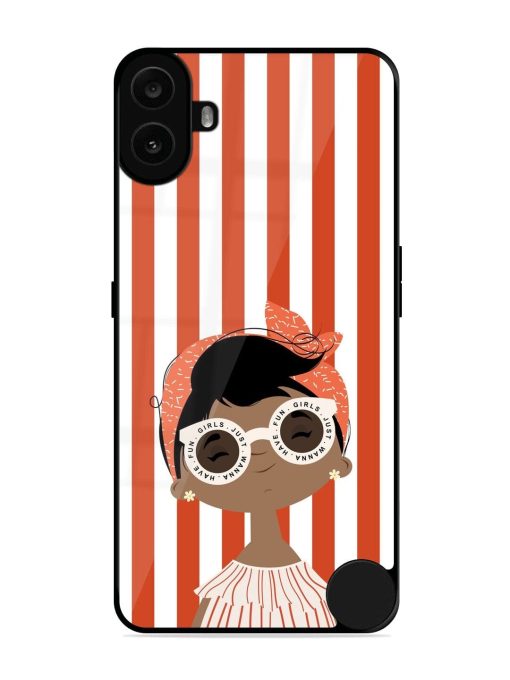 Girls Just Wanna Have Fun Glossy Soft Edge Case for Nothing CMF Phone 1