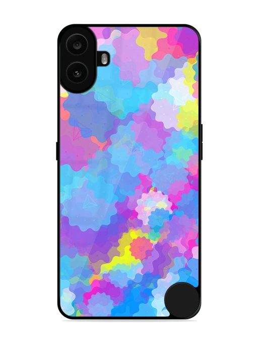 Psychedelic Cloud Burst Glossy Soft Edge Case for Nothing CMF Phone 1