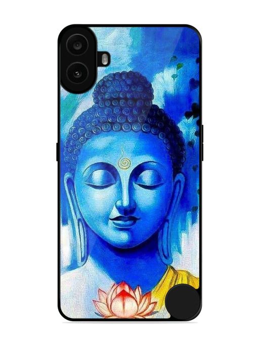 Serene Buddha With Lotus Glossy Soft Edge Case for Nothing CMF Phone 1