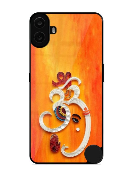 Ganesha In Quilling Art Glossy Soft Edge Case for Nothing CMF Phone 1