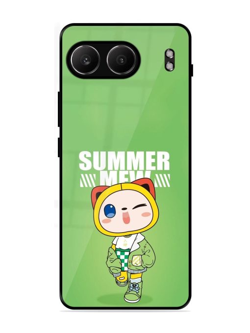 Purrfect Summer Glossy Soft Edge Case for Oneplus Nord 4 (5G)