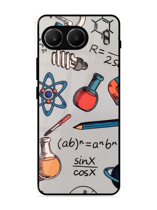 Science Doodle Glossy Soft Edge Case for Oneplus Nord 4 (5G)