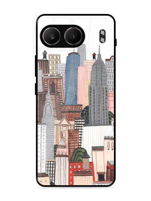 Cityscape Dreams Glossy Soft Edge Case for Oneplus Nord 4 (5G)