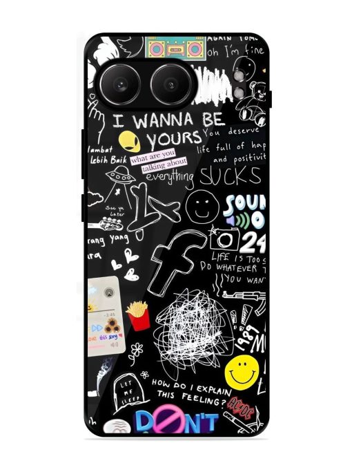 Doodle Diary Glossy Soft Edge Case for Oneplus Nord 4 (5G)