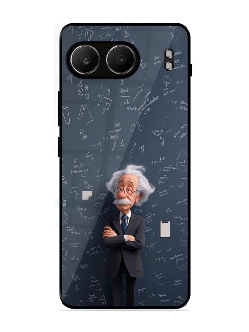 Albert Einstein Glossy Soft Edge Case for Oneplus Nord 4 (5G)