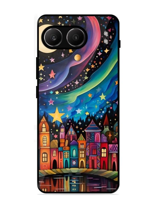 Starlit Village Glossy Soft Edge Case for Oneplus Nord 4 (5G)