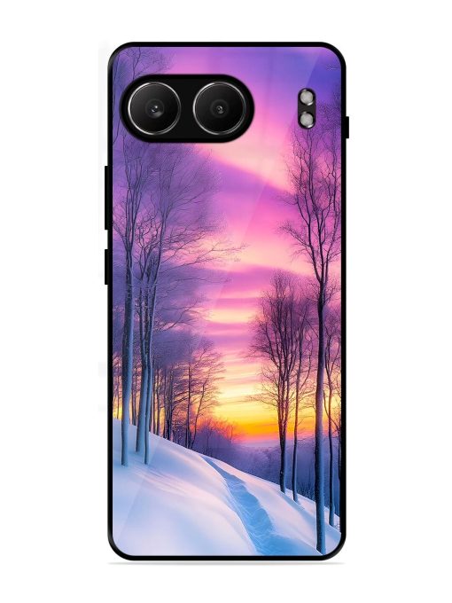 Winter'S Purple Haze Glossy Soft Edge Case for Oneplus Nord 4 (5G)