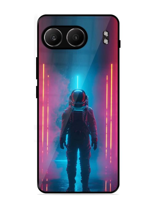 Neon Astronaut Glossy Soft Edge Case for Oneplus Nord 4 (5G)