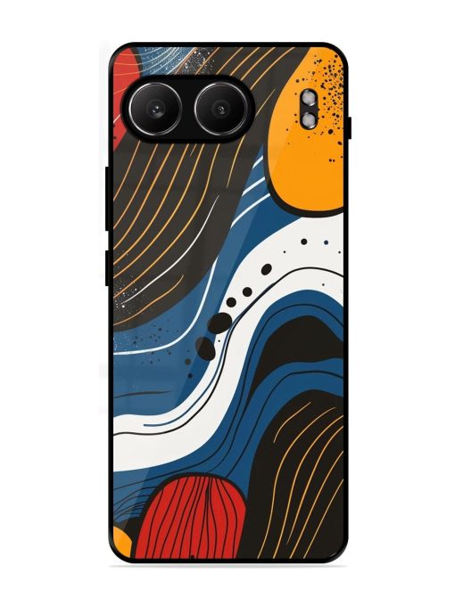 Abstract Expression Glossy Soft Edge Case for Oneplus Nord 4 (5G)