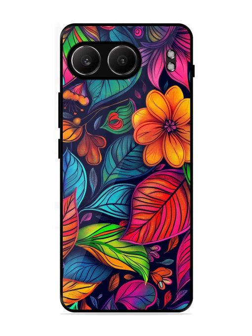 Rainbow Of Blooms Glossy Soft Edge Case for Oneplus Nord 4 (5G)