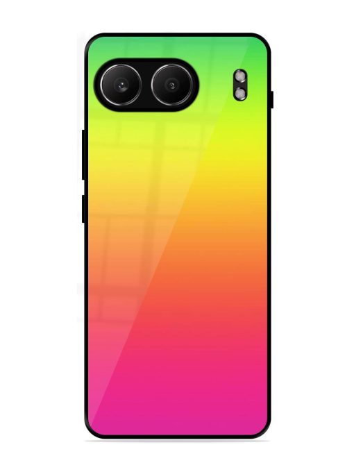 Rainbow Gradient Glossy Soft Edge Case for Oneplus Nord 4 (5G)